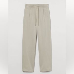 H&M Straight Leg Light Taupe Sweatpants